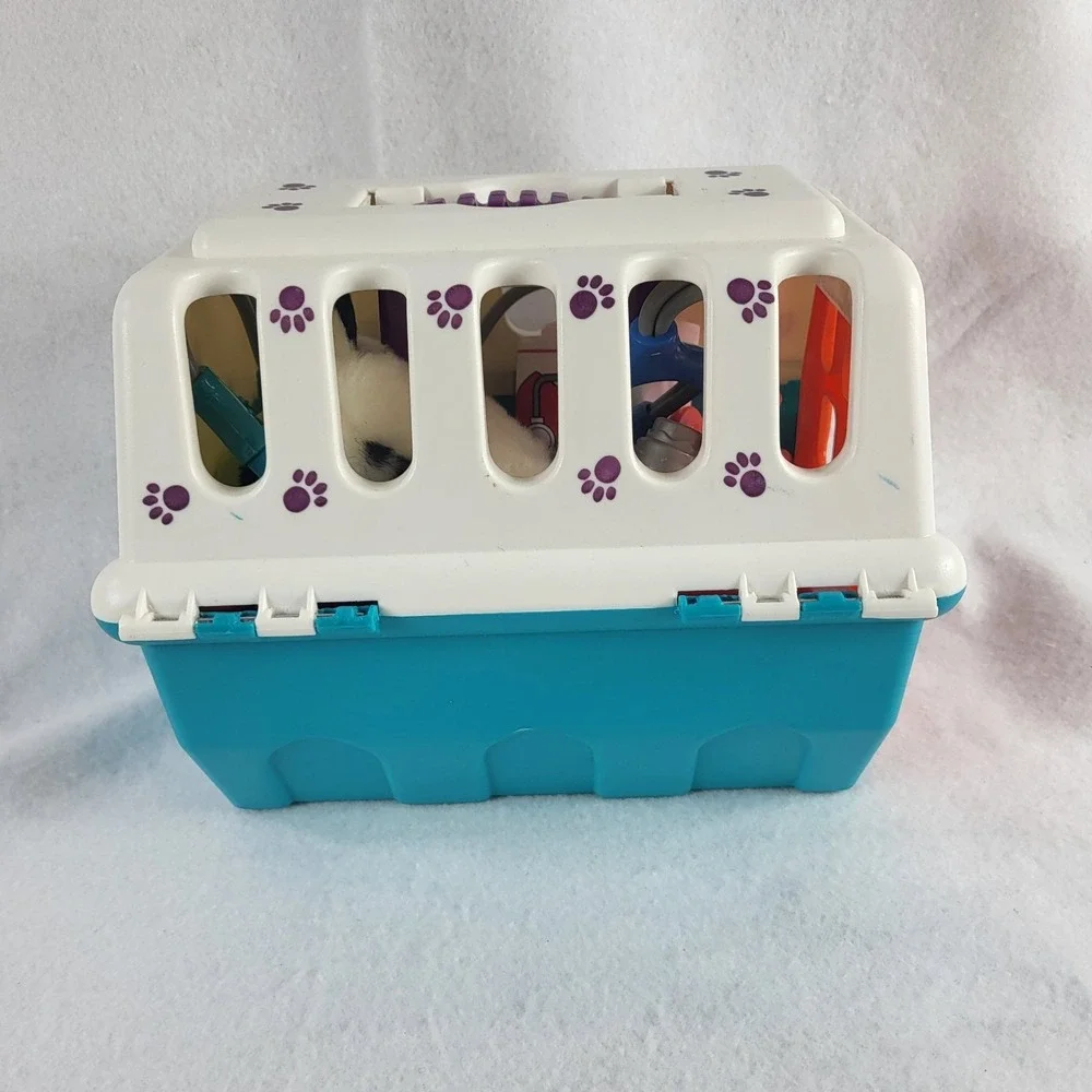 Veterinary‎ Pretend Play Kit Pet Medical Doctor Set Toys Dog Imagination 20+ pcs